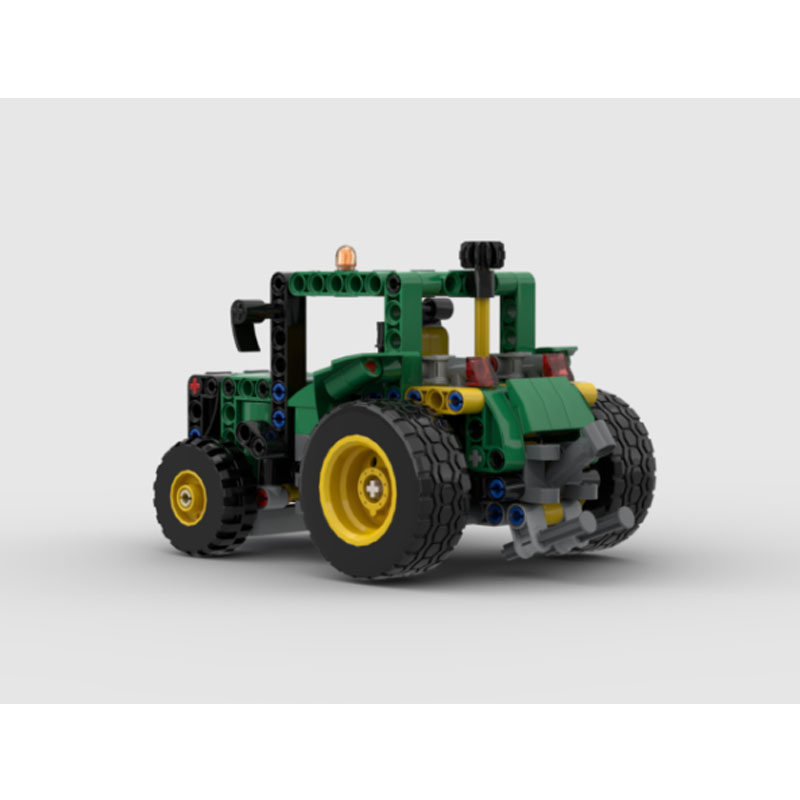 Urban Farming Building - MOC-169738 Urban Farm Agricultural Green Tractor